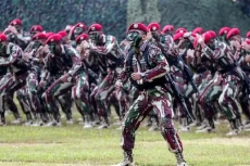 Belasan Prajurit Kopassus...