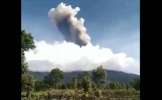 Gunung Kerinci Erupsi!...