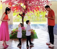 Sandra Dewi Beri Angpao...