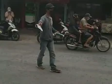 Abu Vulkanik Merapi...
