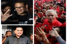 Ganjar, Sandi, dan Erick...