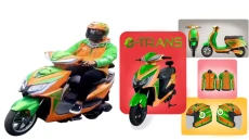 Ojol E-Trans Siap Setrum...
