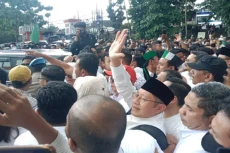 Penampakan Anas Urbaningrum...