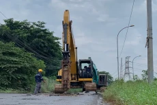 Lubang di Jalan Kalimalang...