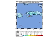 Gempa M5,5 di Ambon...