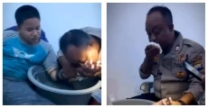 Viral Video Polisi Hisap...