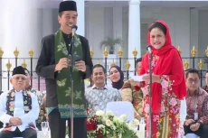 Intip Gaya Presiden...