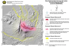 Gunung Lokon Turun Status,...