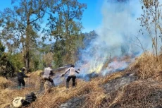 Penampakan Gunung Arjuno...