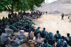 Latgab, Pasukan TNI...