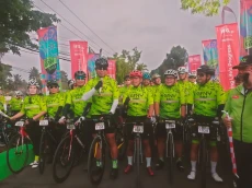 Peserta Event Sepeda...
