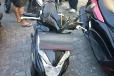 Kecelakaan Moge di BSD...