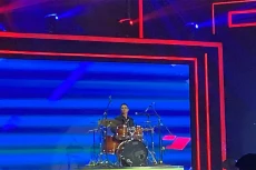 Aksi Main Drum Raffi...