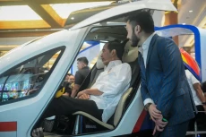 Jokowi Hadiri Pameran...