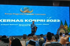 Buka Rakernas Korpri,...