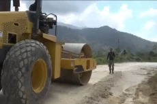 Prajurit TNI di Perbatasan...