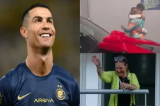 Wow! Cristiano Ronaldo...