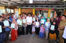 98,6 persen Tanah Sudah...
