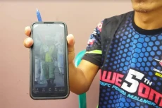 Kelelahan Jaga TPS Pemilu...