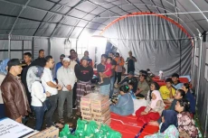 Warga Terdampak Angin...