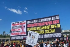 Aksi Rakyat Tolak Pilpres...