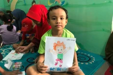 Kegembiraan Anak Pejuang...