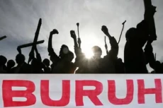 Aksi Buruh 1 Mei 2024,...
