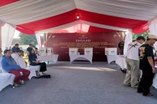 KPU Gelar Simulasi Pemungutan...