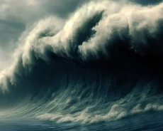 Mega Tsunami Setinggi...