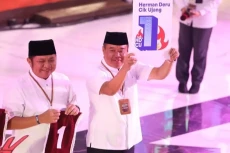 Didukung Perindo, Herman...