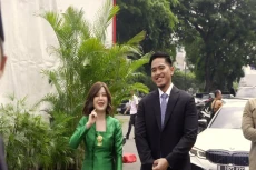Kaesang Hadiri Pelantikan...