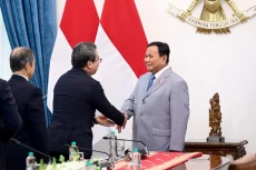 Prabowo Bertemu Delegasi...