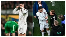 Gestur Menangis Ronaldo...