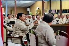 Momen Prabowo Beri Taklimat...