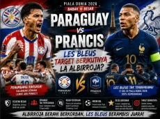 Paraguay vs Prancis:...