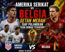 Amerika Serikat vs Belgia:...