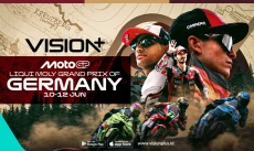 Aksi Sengit MotoGP Jerman...