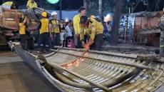 Penampakan Tiang dan...