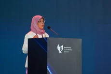 Madam Halimah Yacob...