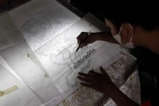 Batik Bertema Moto GP...