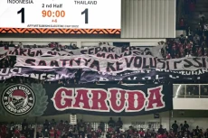 Gempar! Suporter Indonesia...