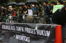 Aksi Solidaritas Korban...