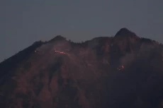 Kebakaran Gunung Merapi...