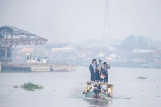 Semangat Siswa di Palembang...