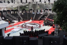 Begini Persiapan Venue...