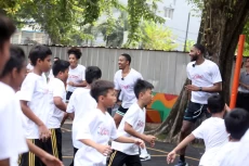 Keseruan NBA Cares di...