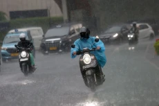 Potret Jakarta Diguyur...