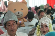 Potret Resepsi Nikah...
