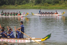 Potret Lomba Dayung...