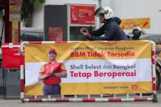 Stok BBM SPBU Shell...